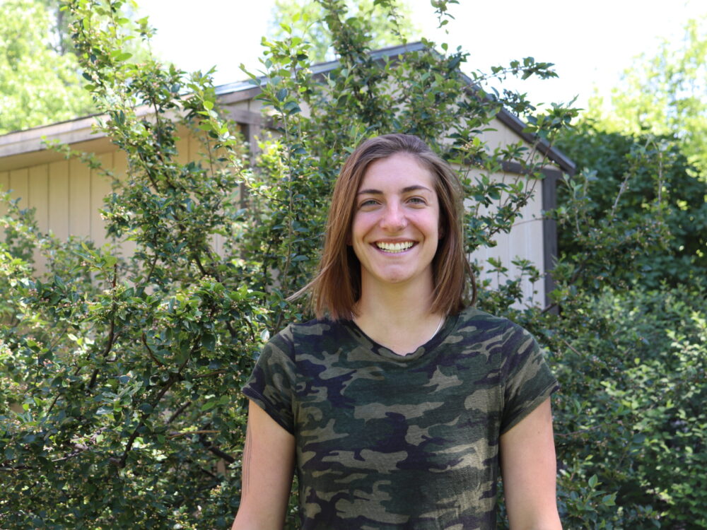 An outdoor portrait of Emi Klein